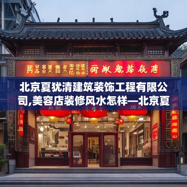 北京夏犹清建筑装饰工程有限公司,美容店装修风水怎样—北京夏犹清建筑装饰工程有限公司305.a181b182c185fgy.192bnbn