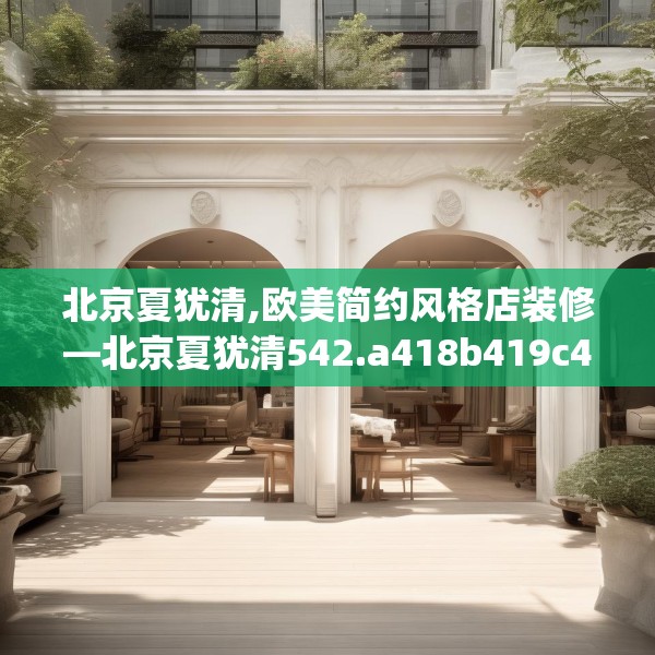 北京夏犹清,欧美简约风格店装修—北京夏犹清542.a418b419c422fgy.42976661