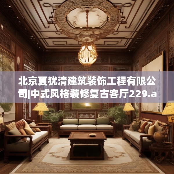 北京夏犹清建筑装饰工程有限公司|中式风格装修复古客厅229.a105b106c109fgy.116poiy