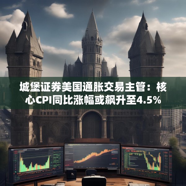 城堡证券美国通胀交易主管：核心CPI同比涨幅或飙升至4.5%