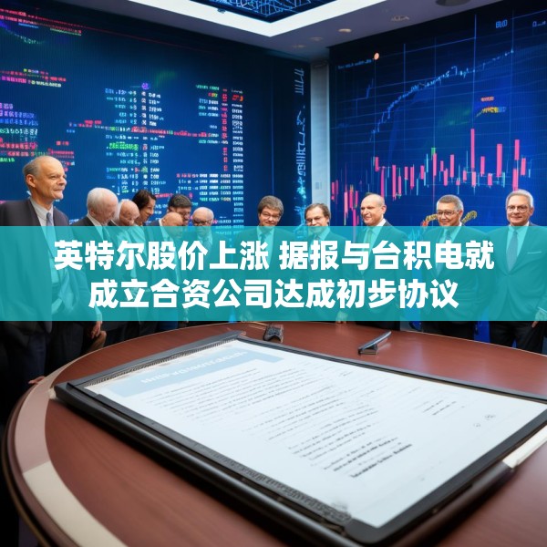 英特尔股价上涨 据报与台积电就成立合资公司达成初步协议