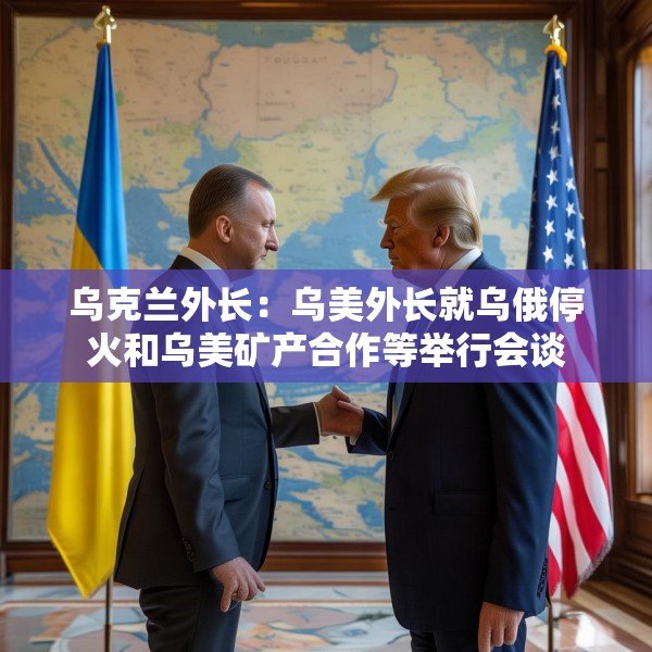 乌克兰外长：乌美外长就乌俄停火和乌美矿产合作等举行会谈