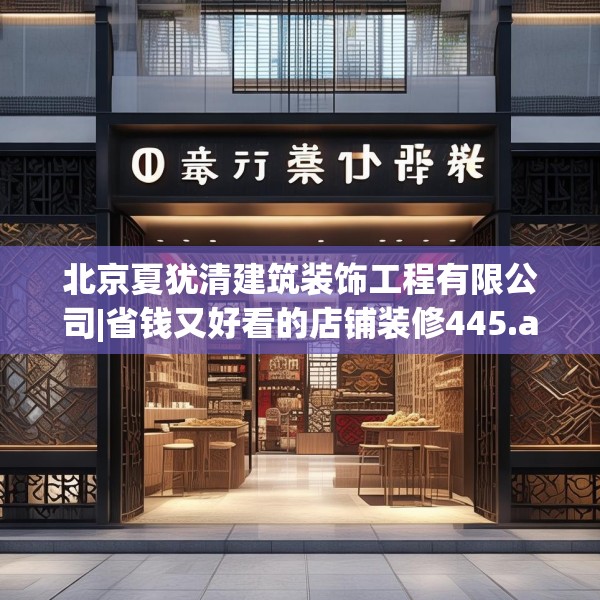 北京夏犹清建筑装饰工程有限公司|省钱又好看的店铺装修445.a321b322c325fgy.332poiy