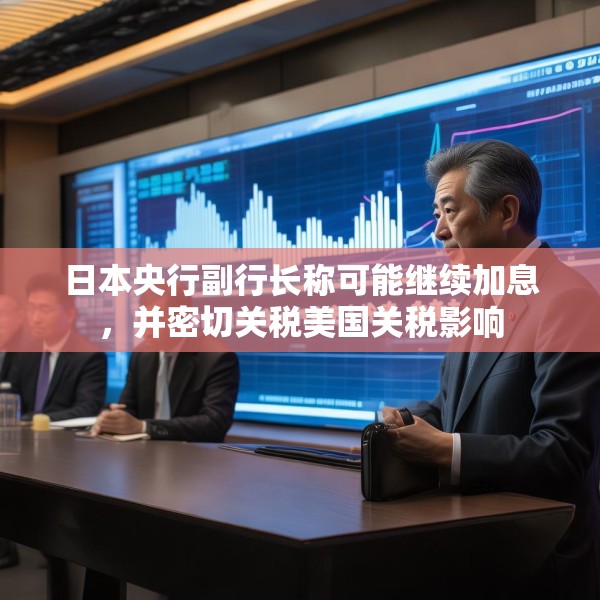 日本央行副行长称可能继续加息，并密切关税美国关税影响