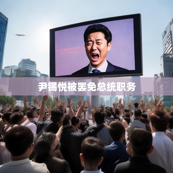 尹锡悦被罢免总统职务