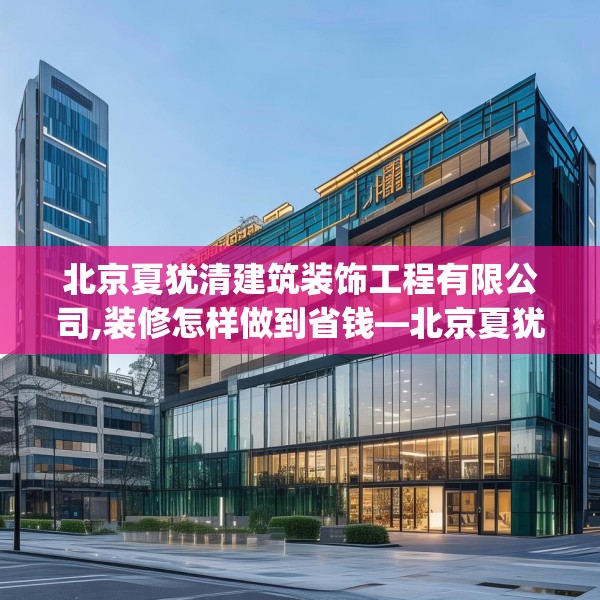 北京夏犹清建筑装饰工程有限公司,装修怎样做到省钱—北京夏犹清建筑装饰工程有限公司475.a351b352c355fgy.362fdsfds