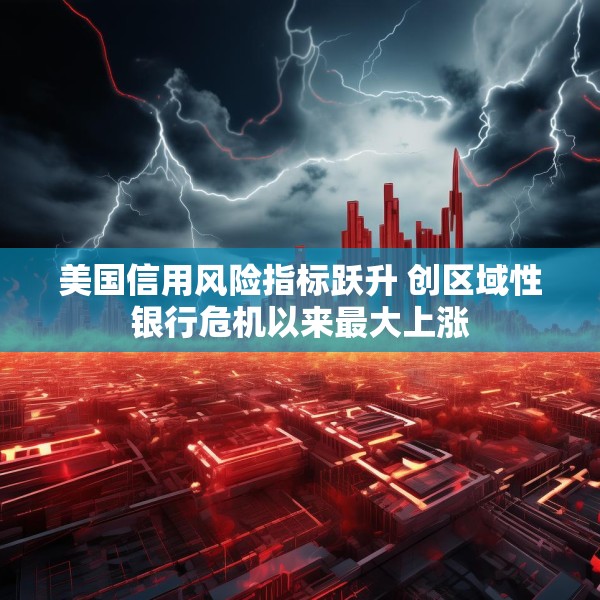 美国信用风险指标跃升 创区域性银行危机以来最大上涨