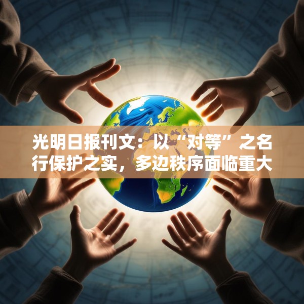 光明日报刊文：以“对等”之名行保护之实，多边秩序面临重大挑战