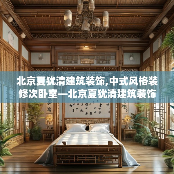 北京夏犹清建筑装饰,中式风格装修次卧室—北京夏犹清建筑装饰572.a448b449c452fgy.459xczxv