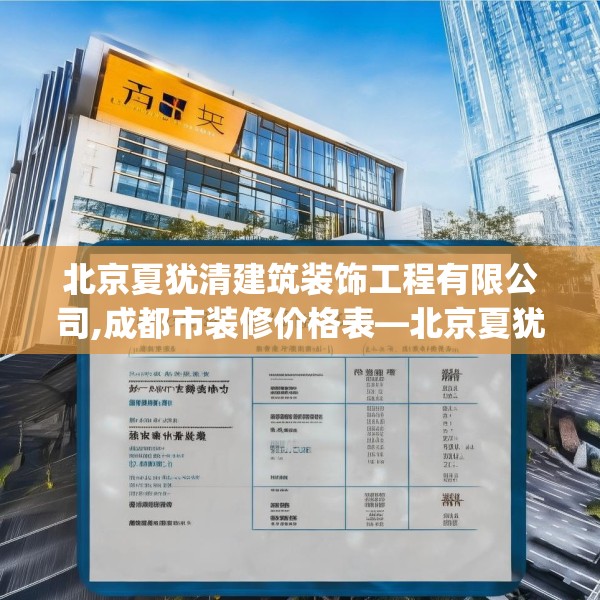 北京夏犹清建筑装饰工程有限公司,成都市装修价格表—北京夏犹清建筑装饰工程有限公司442.a318b319c322fgy.329sdA