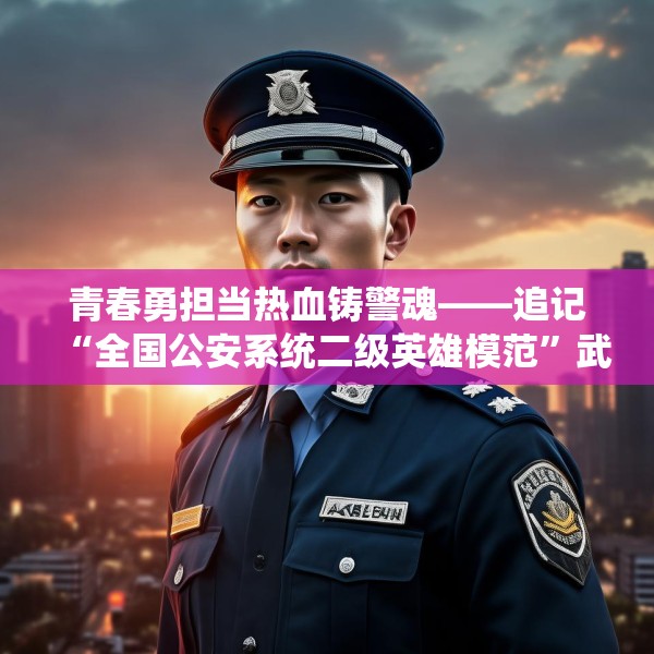 青春勇担当热血铸警魂——追记“全国公安系统二级英雄模范”武霖