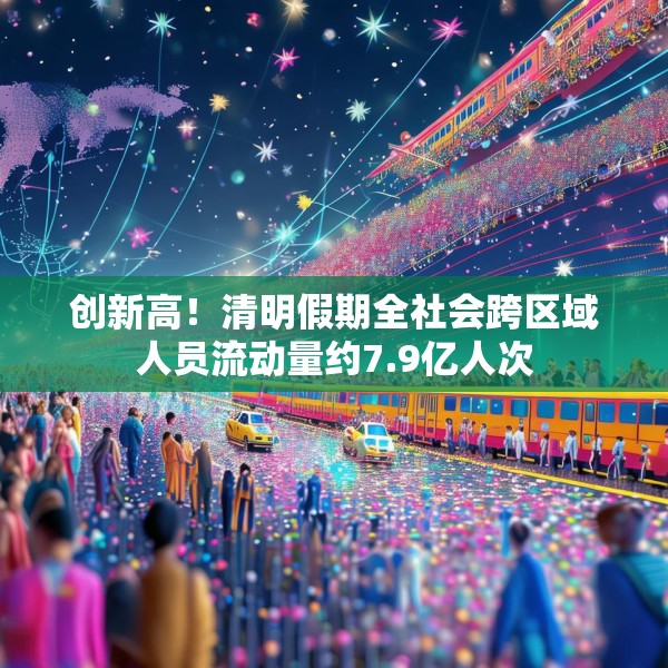 创新高！清明假期全社会跨区域人员流动量约7.9亿人次
