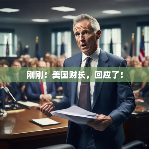 刚刚！美国财长，回应了！