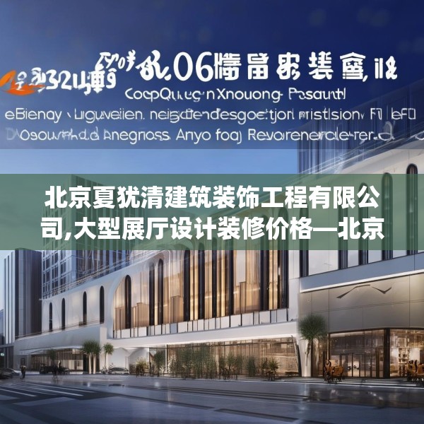 北京夏犹清建筑装饰工程有限公司,大型展厅设计装修价格—北京夏犹清建筑装饰工程有限公司240.a116b117c120fgy.127dsfds