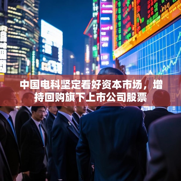中国电科坚定看好资本市场，增持回购旗下上市公司股票