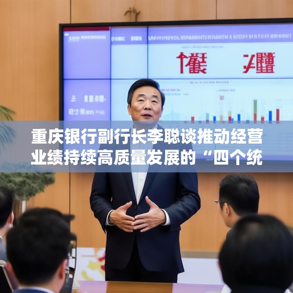 重庆银行副行长李聪谈推动经营业绩持续高质量发展的“四个统筹”