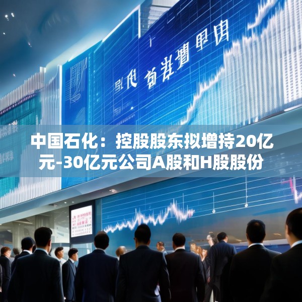 中国石化：控股股东拟增持20亿元-30亿元公司A股和H股股份