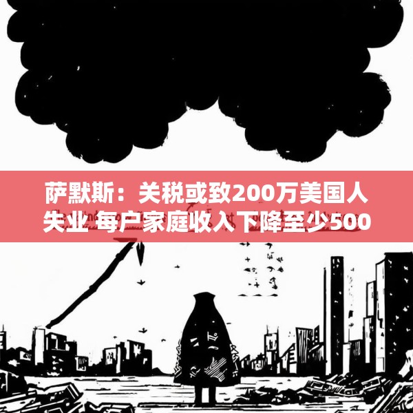 萨默斯：关税或致200万美国人失业 每户家庭收入下降至少5000美元