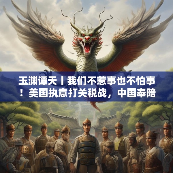 玉渊谭天丨我们不惹事也不怕事！美国执意打关税战，中国奉陪到底