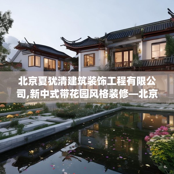 北京夏犹清建筑装饰工程有限公司,新中式带花园风格装修—北京夏犹清建筑装饰工程有限公司189.a65b66c69fgy.76fghfd
