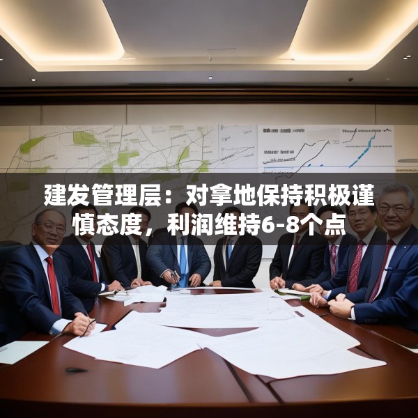 建发管理层：对拿地保持积极谨慎态度，利润维持6-8个点