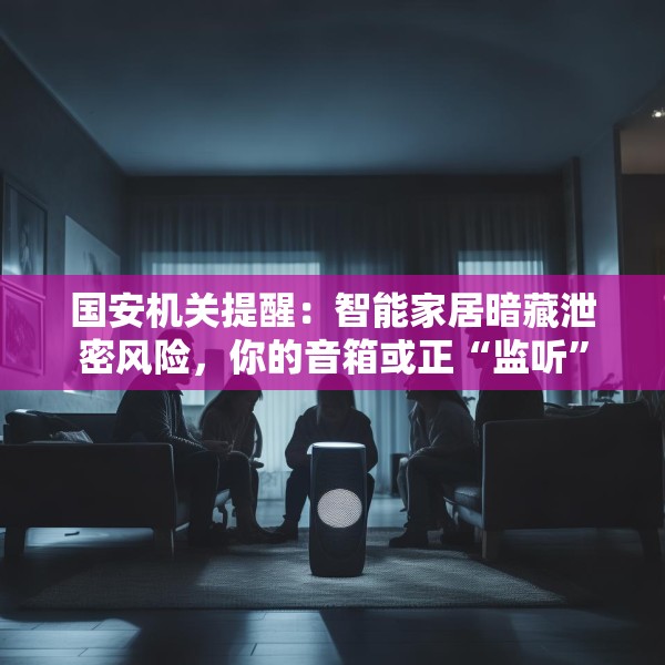 国安机关提醒：智能家居暗藏泄密风险，你的音箱或正“监听”