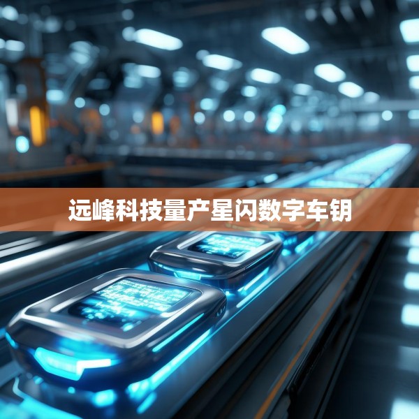 远峰科技量产星闪数字车钥