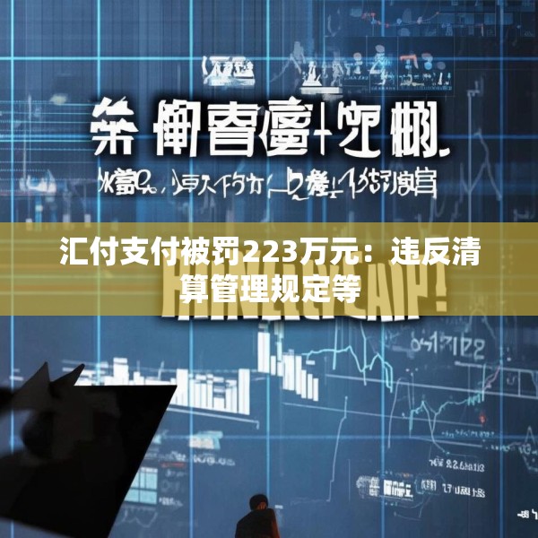汇付支付被罚223万元：违反清算管理规定等