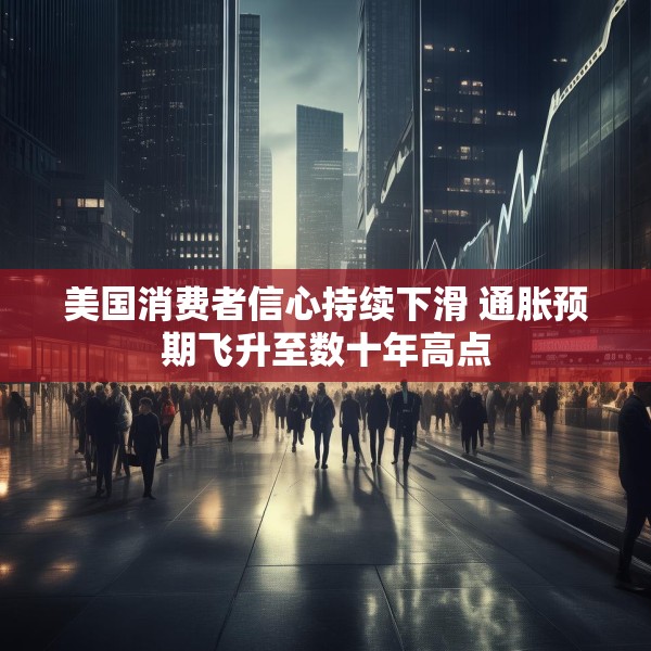 美国消费者信心持续下滑 通胀预期飞升至数十年高点