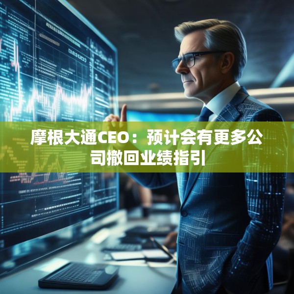 摩根大通CEO：预计会有更多公司撤回业绩指引