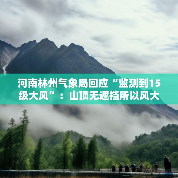 河南林州气象局回应“监测到15级大风”：山顶无遮挡所以风大
