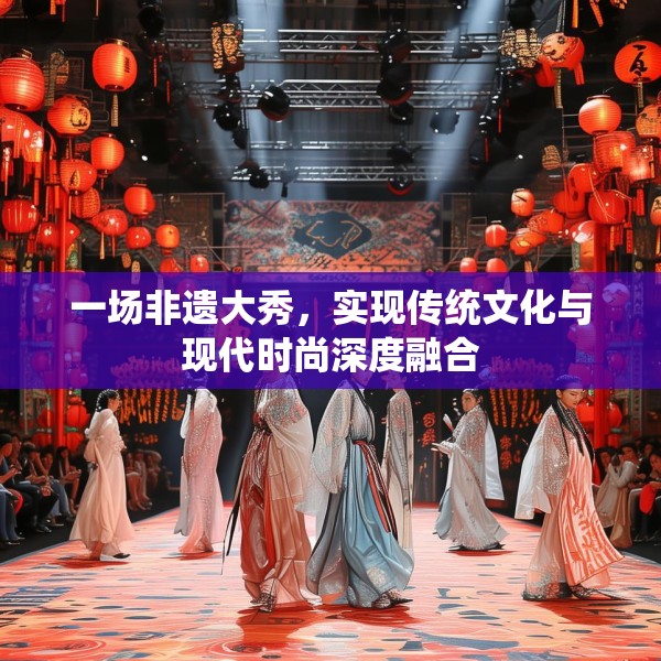 一场非遗大秀，实现传统文化与现代时尚深度融合