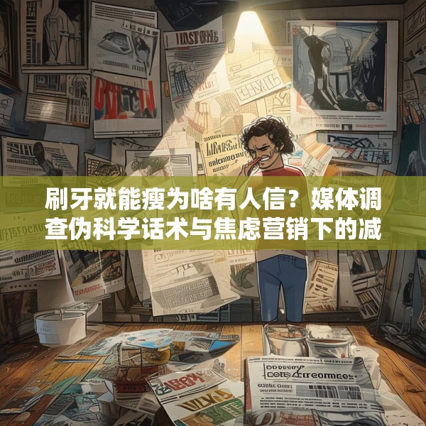 刷牙就能瘦为啥有人信？媒体调查伪科学话术与焦虑营销下的减肥陷阱