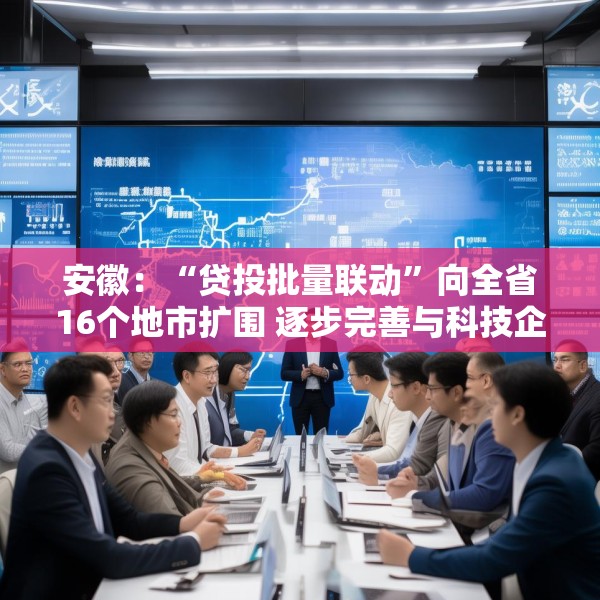 安徽：“贷投批量联动”向全省16个地市扩围 逐步完善与科技企业全生命周期相适应的科技金融服务体系