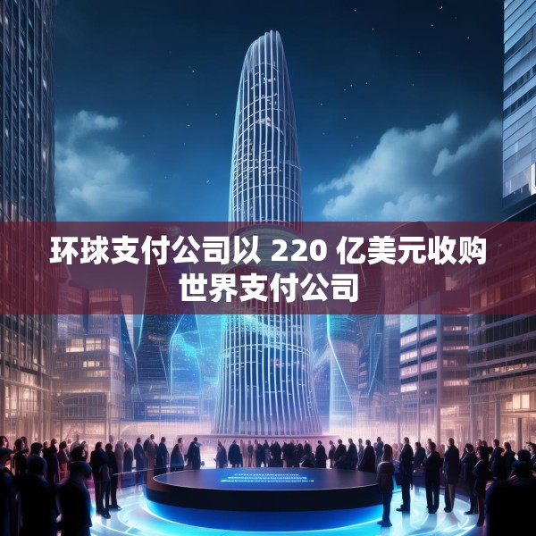环球支付公司以 220 亿美元收购世界支付公司