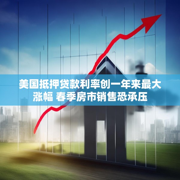 美国抵押贷款利率创一年来最大涨幅 春季房市销售恐承压