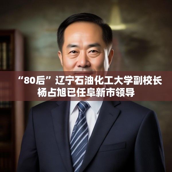 “80后”辽宁石油化工大学副校长杨占旭已任阜新市领导