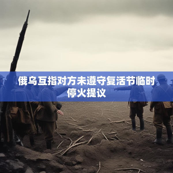 俄乌互指对方未遵守复活节临时停火提议