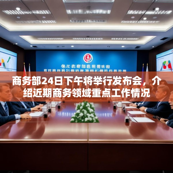 商务部24日下午将举行发布会，介绍近期商务领域重点工作情况