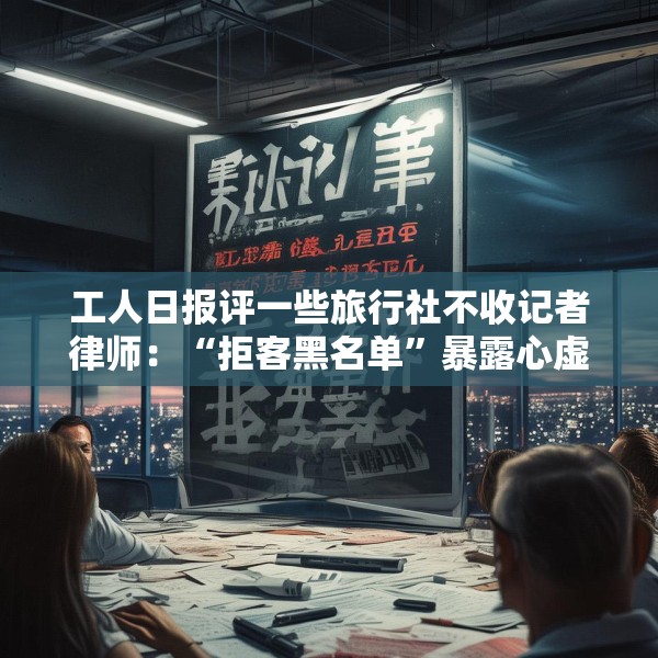 工人日报评一些旅行社不收记者律师：“拒客黑名单”暴露心虚病