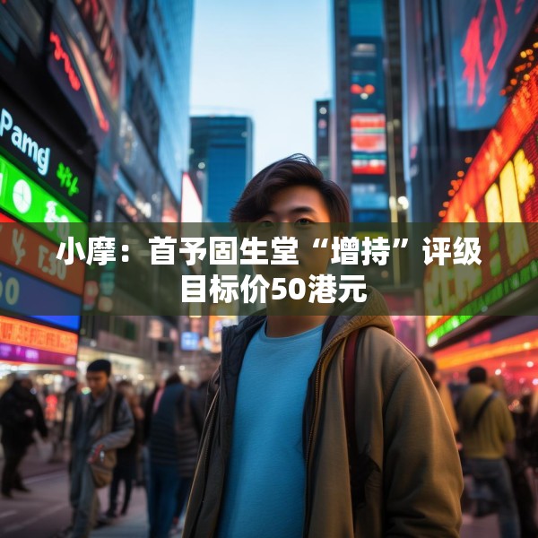 小摩：首予固生堂“增持”评级 目标价50港元