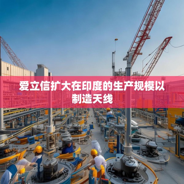 爱立信扩大在印度的生产规模以制造天线