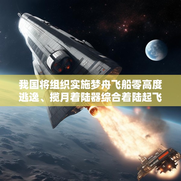 我国将组织实施梦舟飞船零高度逃逸、揽月着陆器综合着陆起飞验证等试验