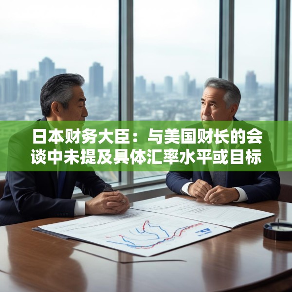 日本财务大臣：与美国财长的会谈中未提及具体汇率水平或目标