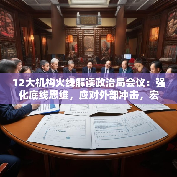 12大机构火线解读政治局会议：强化底线思维，应对外部冲击，宏观着力“四稳”，配置上沿三主线布局