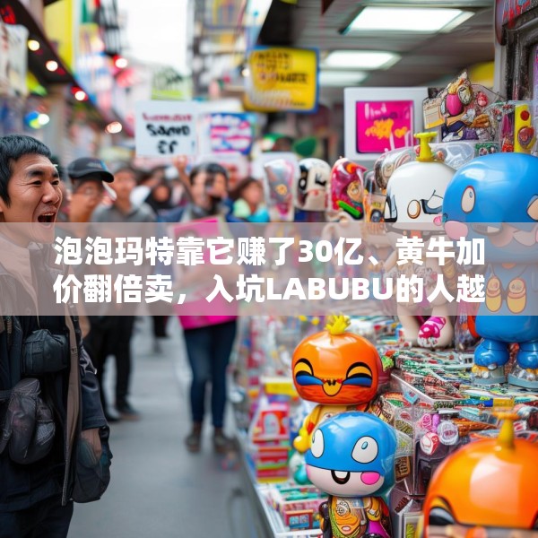 泡泡玛特靠它赚了30亿、黄牛加价翻倍卖，入坑LABUBU的人越来越多