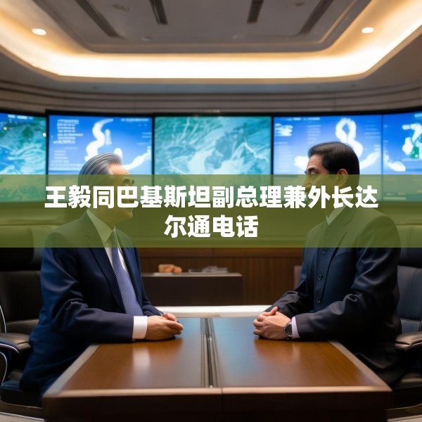 王毅同巴基斯坦副总理兼外长达尔通电话