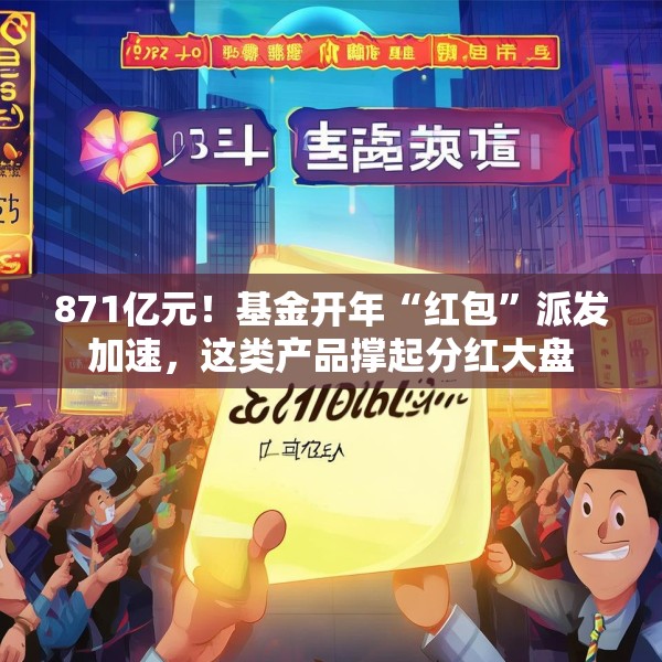 871亿元！基金开年“红包”派发加速，这类产品撑起分红大盘