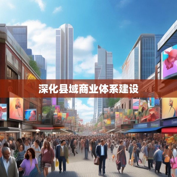 深化县域商业体系建设