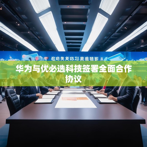 华为与优必选科技签署全面合作协议